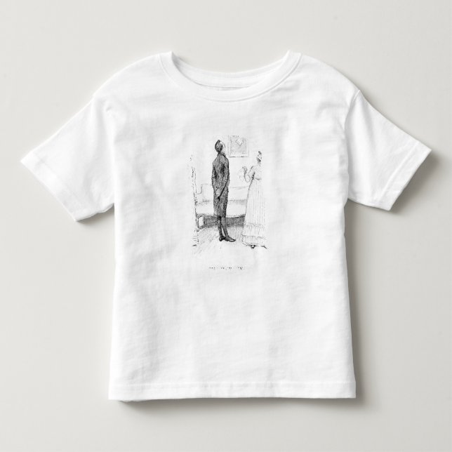 Plats från 'pride och Prejudice T-shirt (Framsida)