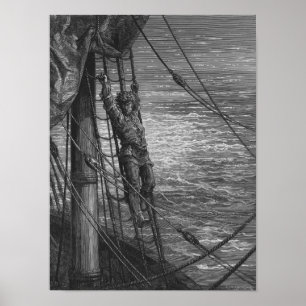 Plats från 'rimen av den forntida Mariner'en Poster