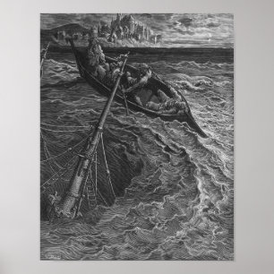Plats från 'rimen av den forntida Mariner'en Poster