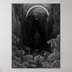 Plats från "rimen av den forntida sjömannen" 2 poster