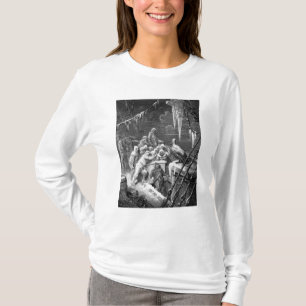 Plats från "rimen av den forntida sjömannen" 3 tee shirt