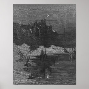 Plats från "rimen av den forntida sjömannen" 4 poster