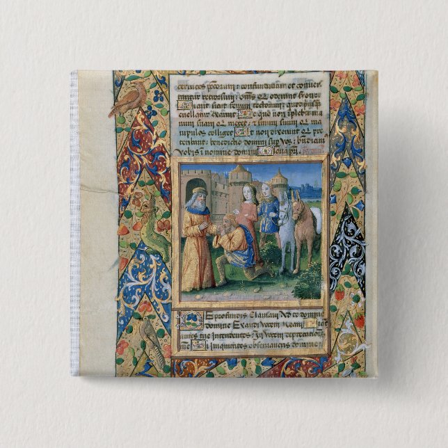 Plats från 'timmarna av Louis d'Orleans Knapp (Framsida)