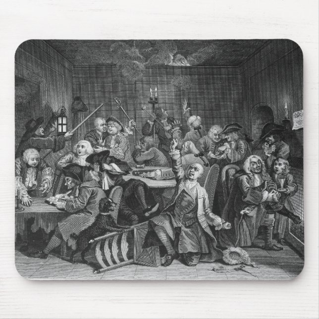 Plats i ett dobbelhus musmatta (Framsidan)