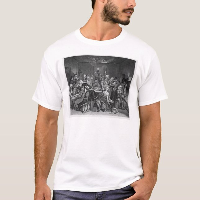 Plats i ett dobbelhus t shirt (Framsida)