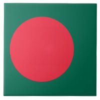 Plats med flagga i Bangladesh