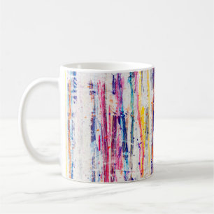 Platsad färg på vit bakgrundsfärg,art,bra kaffemugg