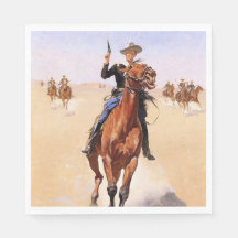 Platsbygdsryttare (Cowboy Häst Ryttare)