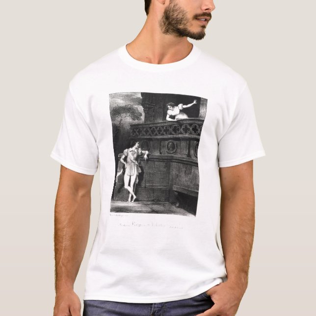 Platsen från agerar III av 'Romeo och Juliet Tee Shirt (Framsida)