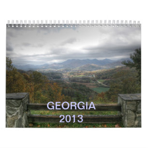PLATSER AV GEORGIA KALENDER