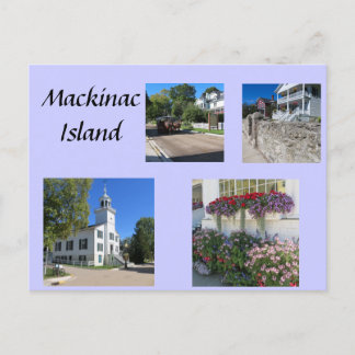 Platser av Mackinac Vykort