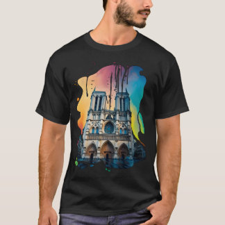 Platser för berömd - Notre-Dame T-Shirt