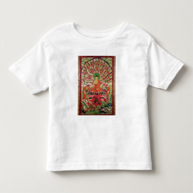 Platser från livet av Buddha T-shirt (Framsida)