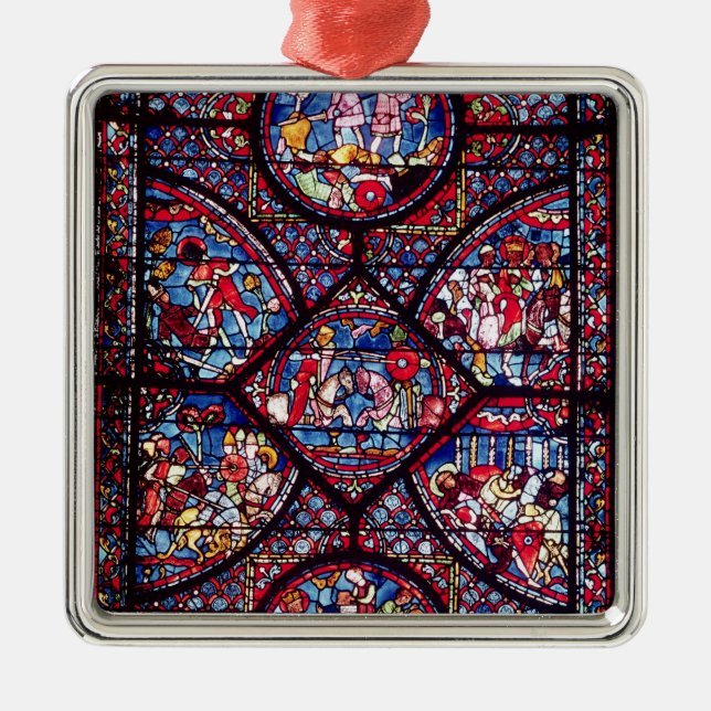 Platser från livet av Charlemagne Julgransprydnad Metall (Framsidan)