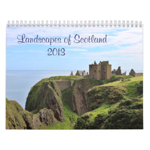 Platser från Skottland: Land, fjord och hav Kalender
