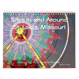 Platser i & runt om St Louis, Missouri 2010 Kalender