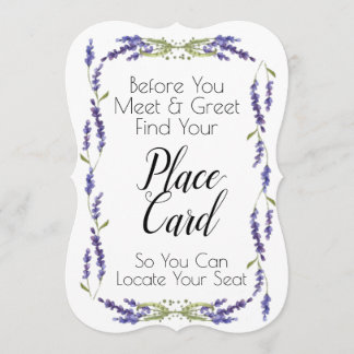 Platskortsskylt Inbjudningar