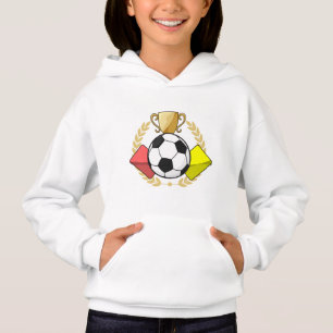Platsröd och gult-korttrofi t shirt