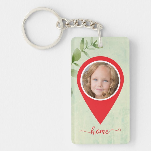 Platsskylt för anpassningsbar 2-foton och namn ele (Framsidan)