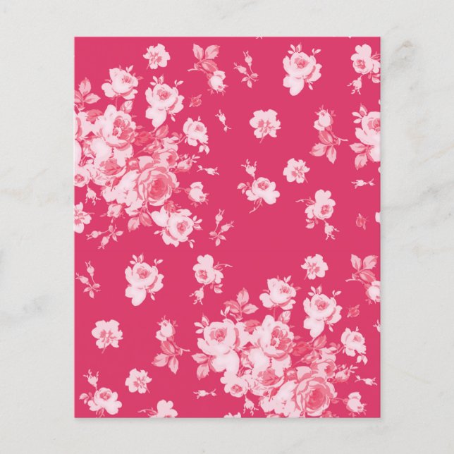 Platt A2-papper i Emalyn-vattenmelon/punkter (Framsida)