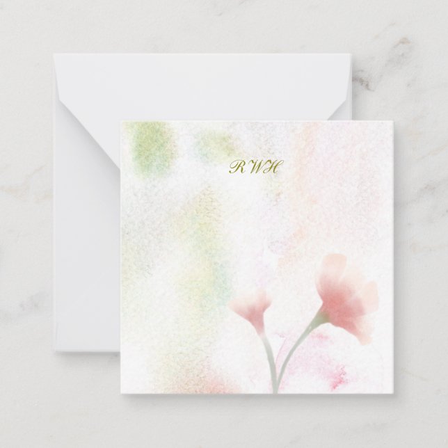 Platt anteckningskort (Framsida)