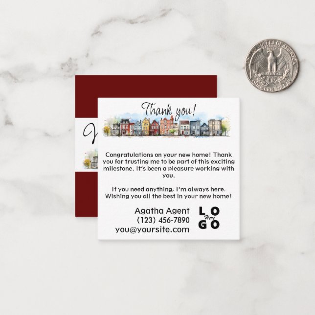 Platt anteckningskort (Fram/Back In Situ)