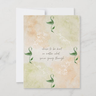 Platt anteckningskort