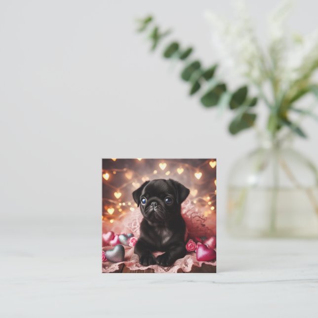 Platt anteckningskort (Stående Fram)