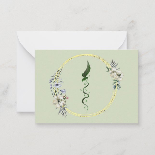 Platt anteckningskort (Framsida)