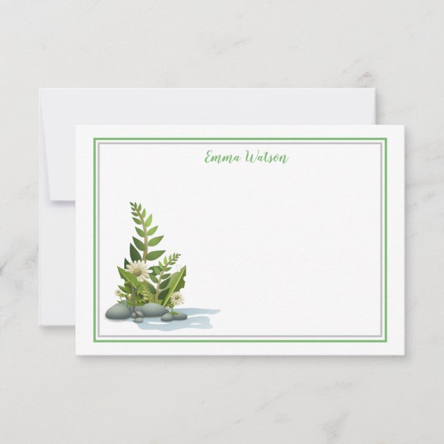 Platt anteckningskort (Framsida)