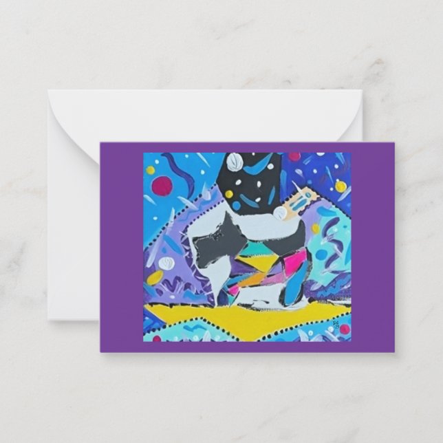 Platt anteckningskort (Framsida)