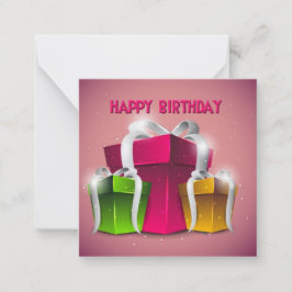 Platt anteckningskort