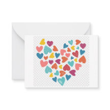 Platt anteckningskort