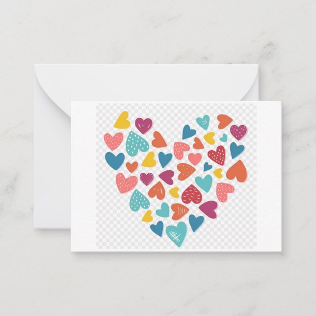 Platt anteckningskort (Framsida)