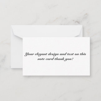 Platt anteckningskort