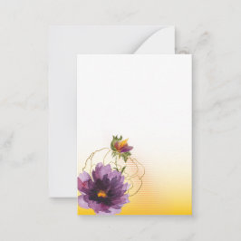 Platt anteckningskort