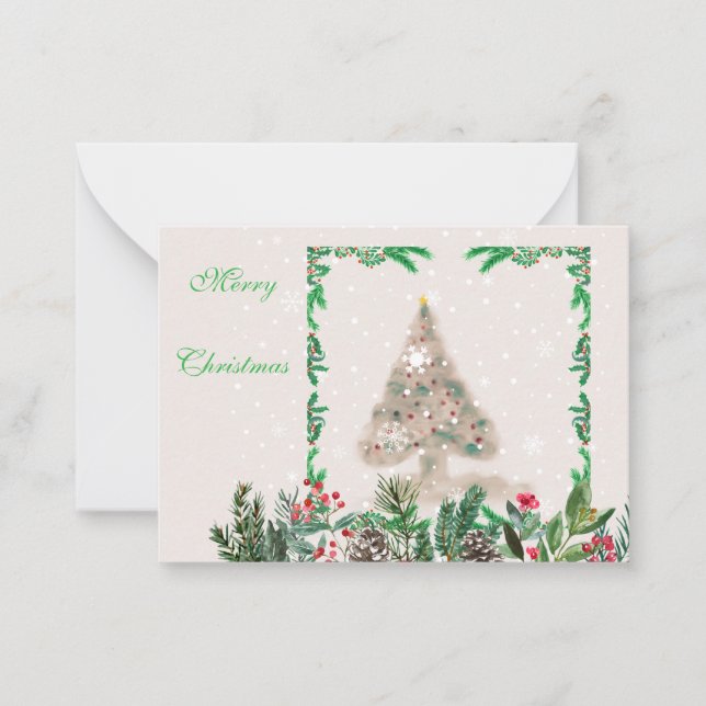 Platt anteckningskort (Framsida)