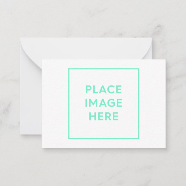 Platt anteckningskort (Framsida)