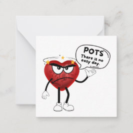 Platt anteckningskort