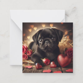 Platt anteckningskort