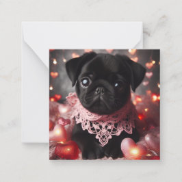 Platt anteckningskort