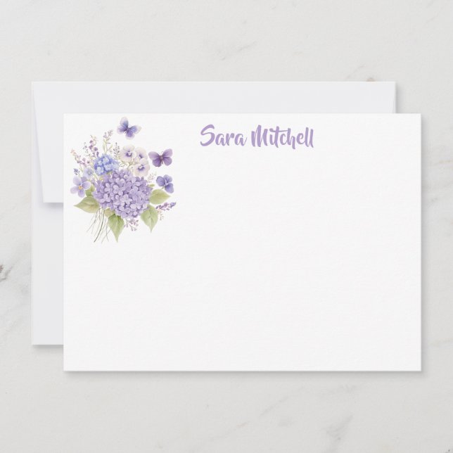 Platt anteckningskort (Framsida)