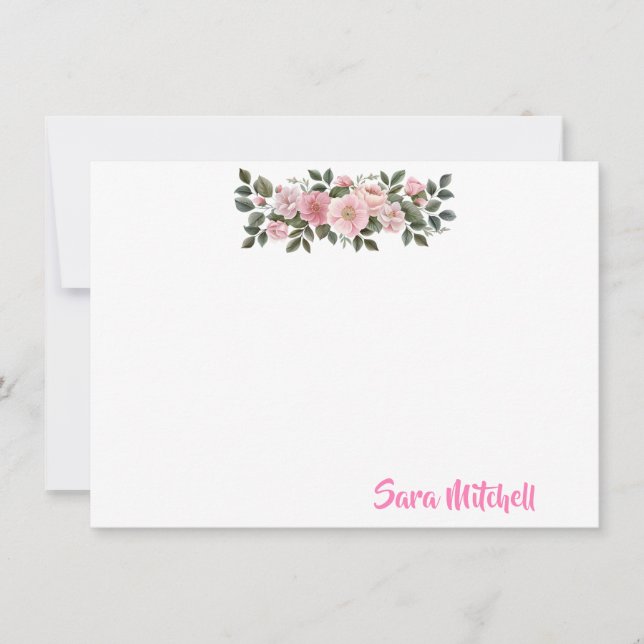 Platt anteckningskort (Framsida)