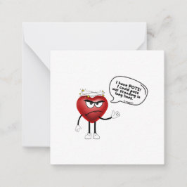 Platt anteckningskort