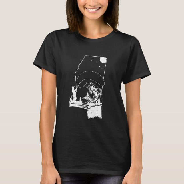 Platt Catfish kattfiske 5 T Shirt (Framsida)