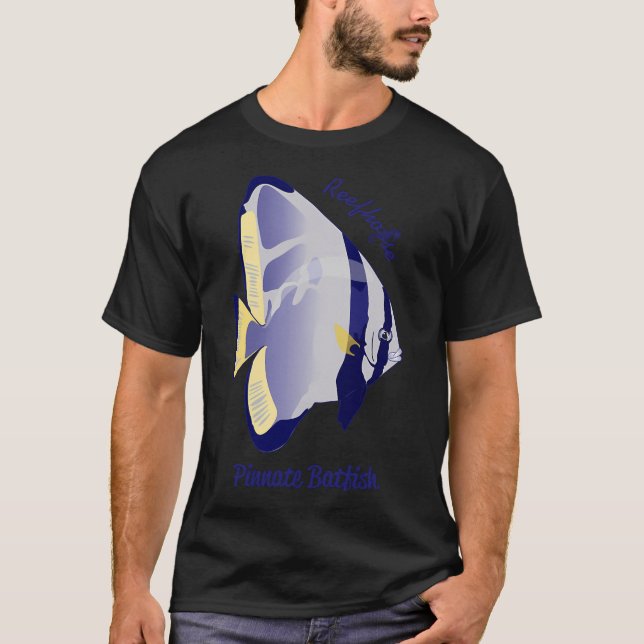 Platt fladderfisk t shirt (Framsida)