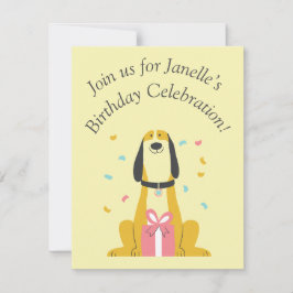 Platt födelsedagskort tack kort