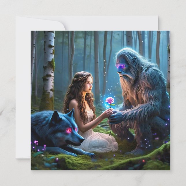 Platt gratulationskort kort (Framsida)