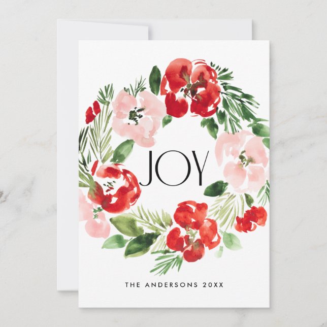 Platt hälsningskort kort (Framsida)