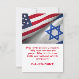 Platt hälsningskort kort